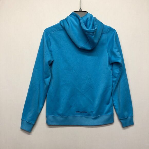 Under Armour Women Pullover Hoodie Sweatshirt Size Small Blue B273 -22 - Picture 11 of 14